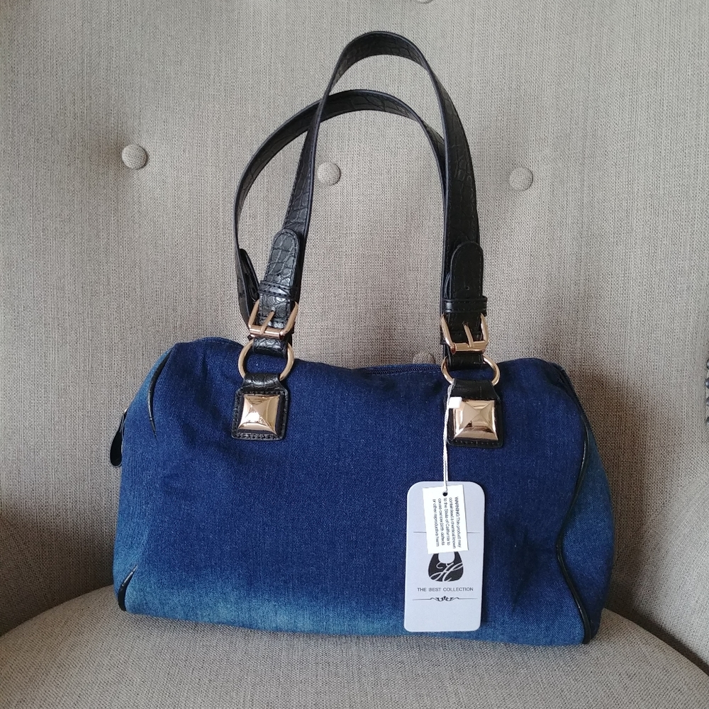 DENIM HANDBAG